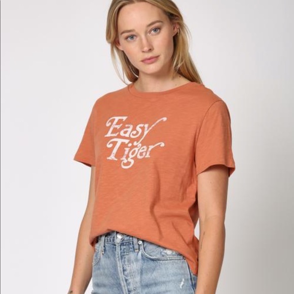Blank Paige Tops - Blank Paige Easy Tiger Tee